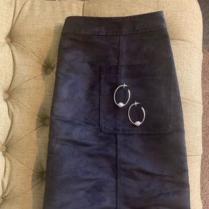 NWT Old navy faux suede skirt